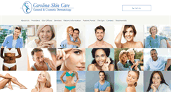 Desktop Screenshot of carolinaskincare.com